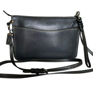 Coach 1941 Soho Leather Crossbody Shoulder Bag Black